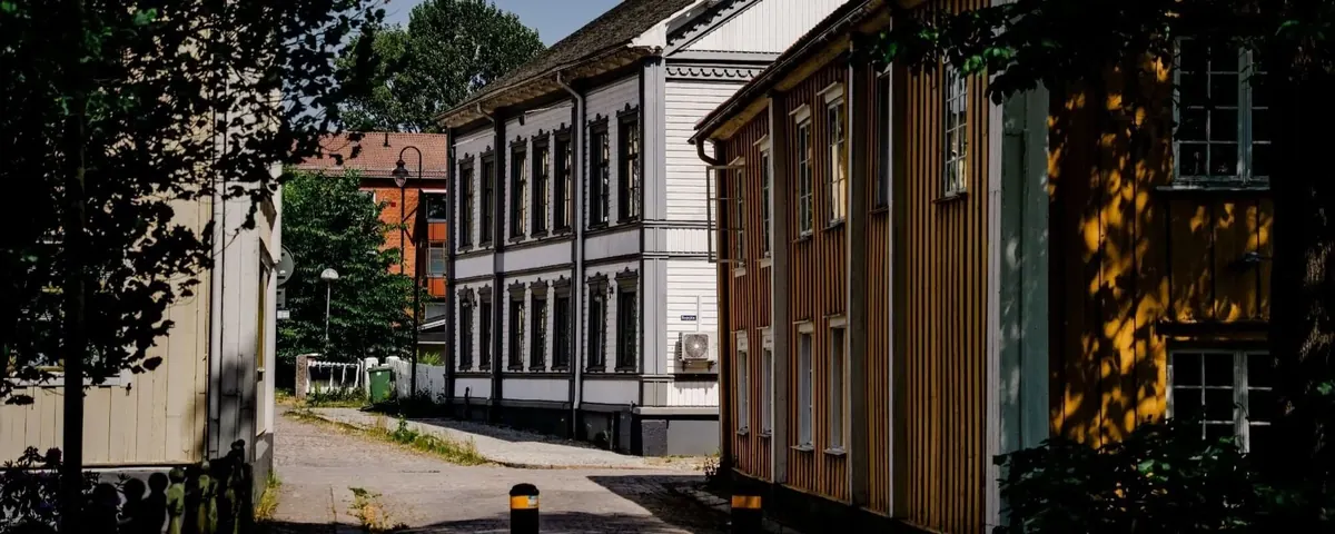 Historisches Gebäude in Filipstad
